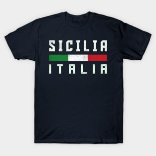 Sicilia / Italian Region Typography Design T-Shirt